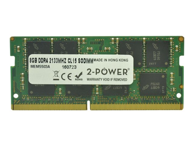 8GB DDR4 2133MHz CL15 SoDIMM