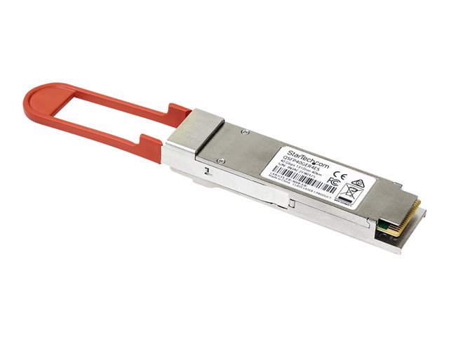 Startech Dell EMC 3CSFP91 Compatible QSFP+ Module, 40GBASE-ER4, Single Mode (SMF) Fiber, 40GE Gigabit Ethernet QSFP+, LC 40 km, 1270nm to 1330nm, DDM, 40GbE QSFP+ Active Optical Cable - Lifetime Warranty (QSFP40GER4ES) - QSFP+ transceiver module (equivale