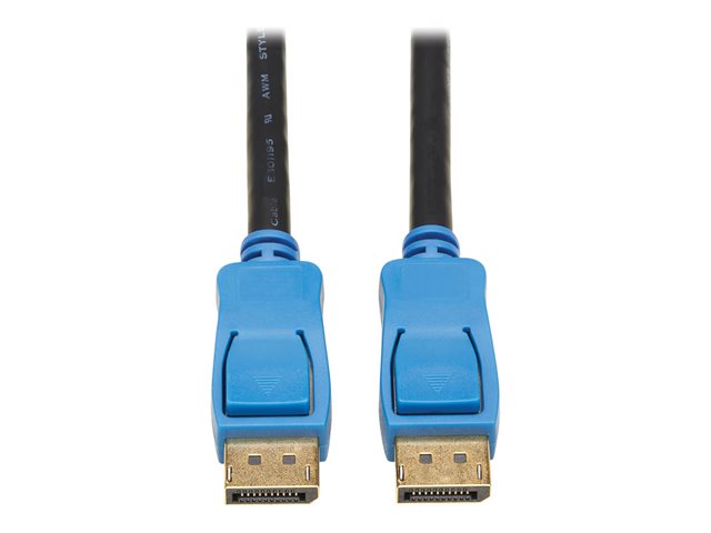 Eaton Tripp Lite Series DisplayPort 1.4 Cable - 8K UHD @ 60 Hz, HDR, HBR3, HDCP 2.2, 4:4:4, BT.2020, M/M, Black, 6 ft. - DisplayPort cable - DisplayPort to DisplayPort - 1.8 m
