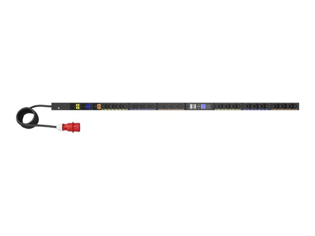 Eaton G4 - Power distribution unit (rack-mountable) - metered input - AC 240-415 V - 22 kW - 3-phase - Ethernet 10/100/1000 - input: IEC 60309 32A - output connectors: 42 (24 x IEC 60320 C13, 18 x IEC 60320 C39) - 0U - 3 m cord - black