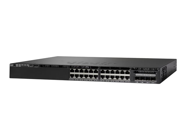 Cisco Catalyst 3650-24TS-S - switch - 24 ports - Managed - rack-mountable