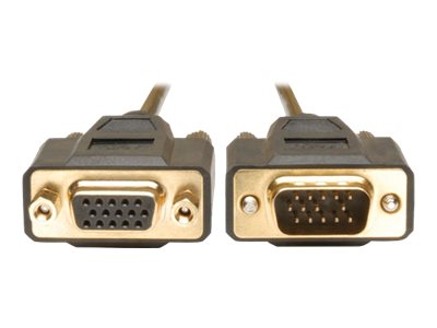 Eaton Tripp Lite Series VGA Monitor Extension Cable, 640x480 (HD15 M/F), 6 ft. (1.83 m) - VGA extension cable - 1.8 m