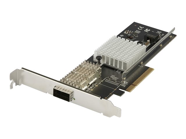 StarTech.com Dual Port 40G QSFP+ Network Card, Intel XL710 Open QSFP+ Converged Adapter, PCIe 40 Gigabit Ethernet Server NIC, 40GbE Fiber Optic LAN Card, Dell PowerEdge HPE ProLiant, 40Gb - Network Interface Card (PEX40GQSFPI) - network adapter - PCIe 3.0