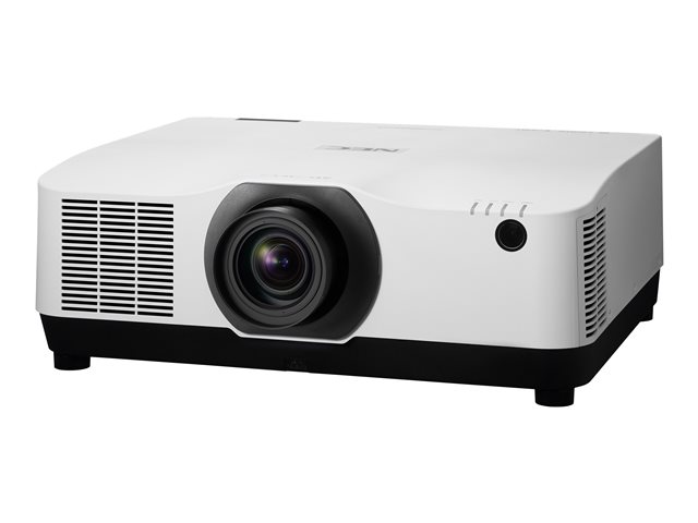 NEC PA804UL - 3LCD projector - no lens - 3D - LAN - white