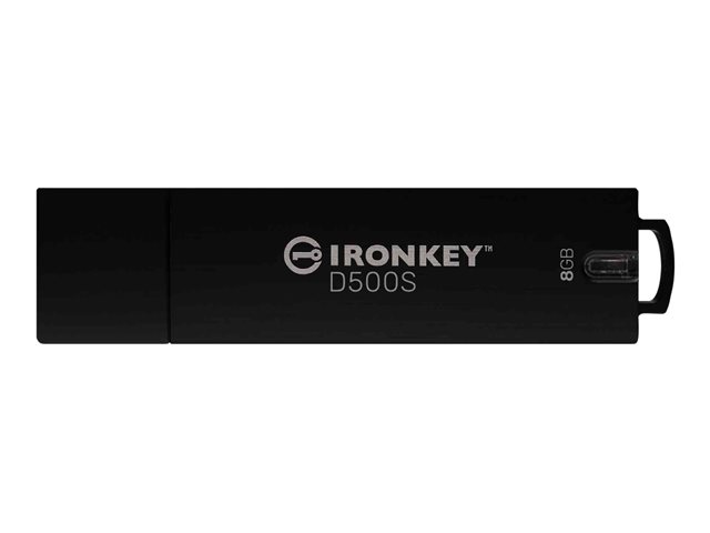 Kingston IronKey D500S - USB flash drive - 8 GB - TAA Compliant