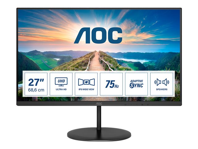 AOC U27V4EA - LED monitor - 4K - 27"