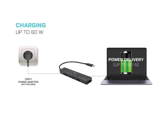 I-TEC USB-C TRAVEL EASY DOCK 4K HDMI + POWER DELIVERY 60 W
