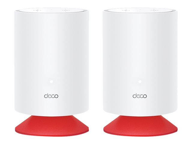 TP-Link Deco Voice X20 - Wi-Fi system - Wi-Fi 6 - Wi-Fi 6 - desktop