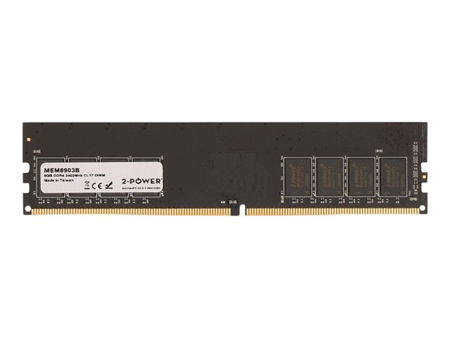 2-Power - DDR4 - 8 GB - SO-DIMM 260-pin - 2400 MHz / PC4-19200 - CL17 - 1.2 V - unbuffered - non-ECC - for HP 24X G6, 25X G6, EliteBook 1050 G1, 735 G5, 745 G5, 755 G4, 755 G5, 830 G5, 840 G5, 840r G4, 850 G5, ProBook 430 G5, 440 G5, 450 G6, 45X G5, 470 G