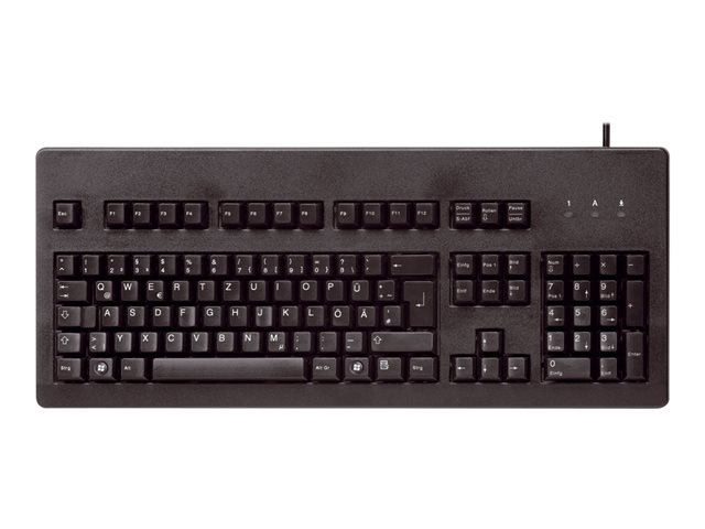 CHERRY G80-3000 - Keyboard - PS/2, USB - UK - black