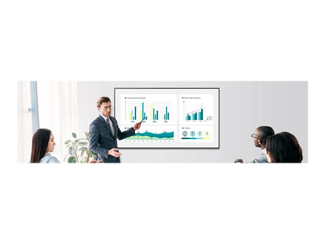 BenQ ST6502S Smart Signage Series - 65" LED-backlit LCD display - 4K - for digital signage