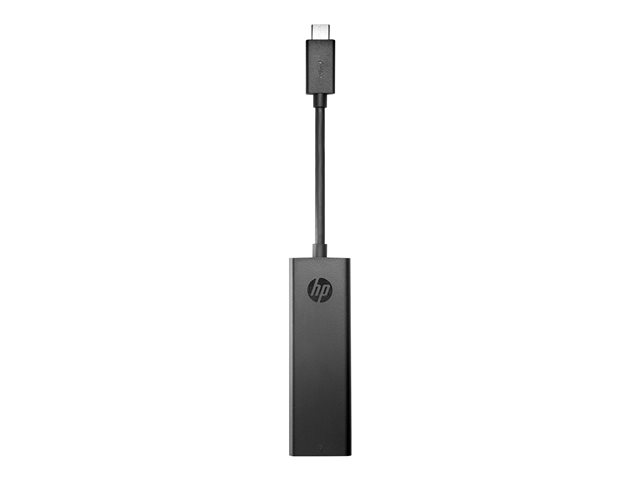 HP - power adapter - USB-C (power only) to DC jack 4.5 mm
