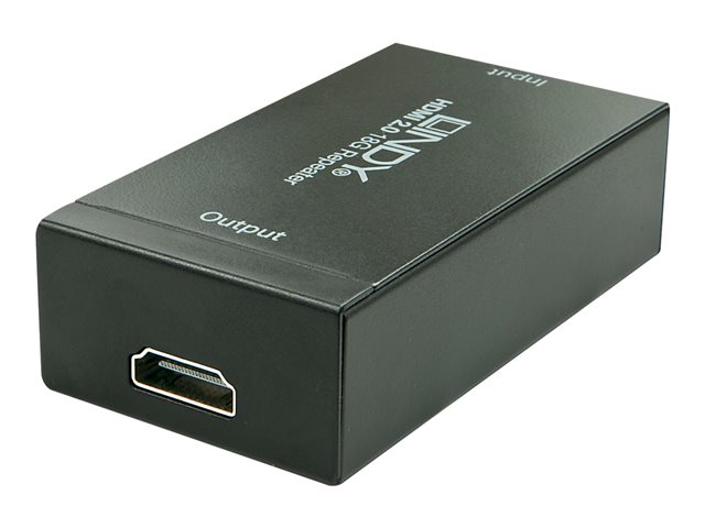LINDY 40m HDMI 2.0 18G Repeater Premium - video/audio extender - HDMI