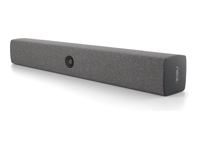 Neat Bar is a simple and elegant, compactly designed yet highly capable meeting room device for Zoom or Microsoft Teams. It's perfect for bringing superior-quality audio and video to your meeting, huddle or focus rooms for up to ten people. You can mount
