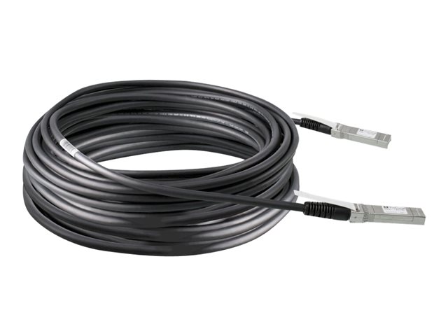 HPE StoreFabric C-series 3M Passive Copper - Network cable - SFP+ to SFP+ - 3 m - passive - for HPE SN8500C/SN8700C 48-port, SN8700C 64Gb