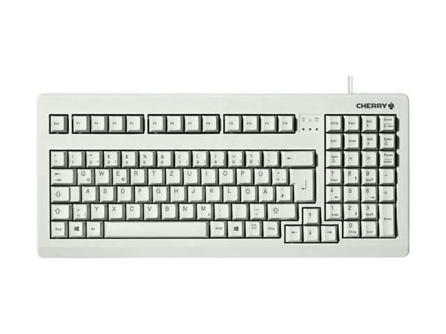 CHERRY G80-1800 - keyboard - UK - light grey Input Device