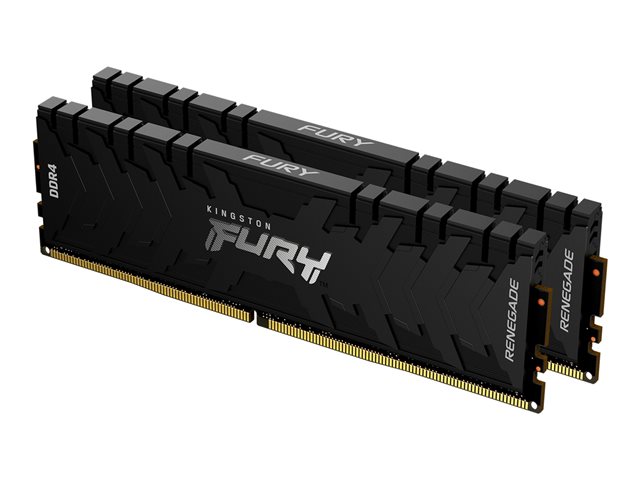 Kingston FURY Renegade - DDR4 - kit - 16 GB: 2 x 8 GB - DIMM 288-pin - 3600 MHz / PC4-28800 - unbuffered
