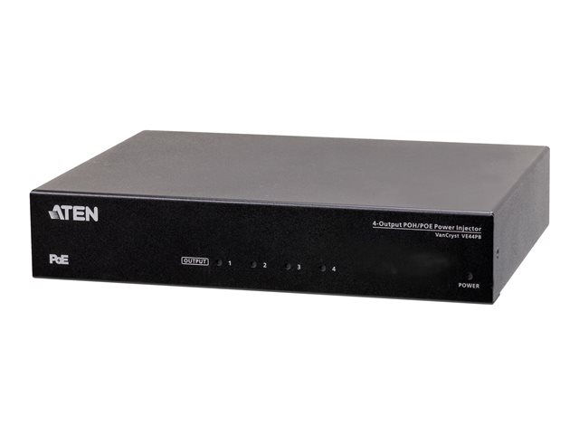 ATEN VE44PB - PoH / PoE injector - 61.6 Watt
