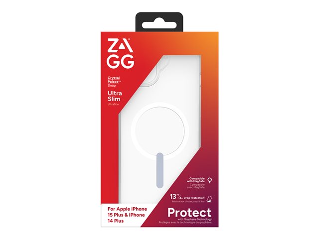 Zagg Crystal Palace - back cover for mobile phone