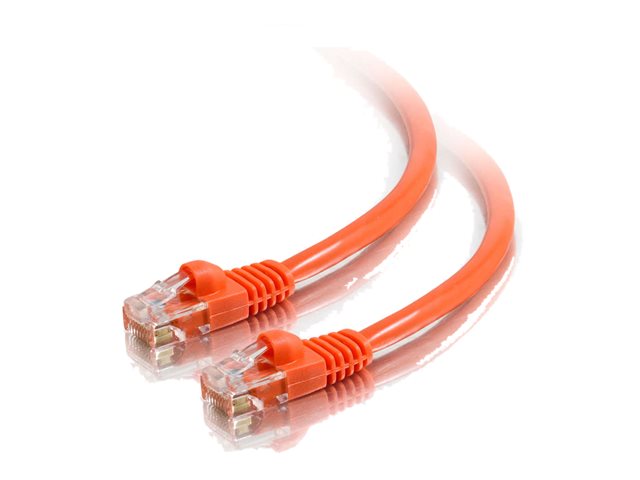 C2G Cat5e Booted Unshielded (UTP) Network Patch Cable - patch cable - 3 m - orange