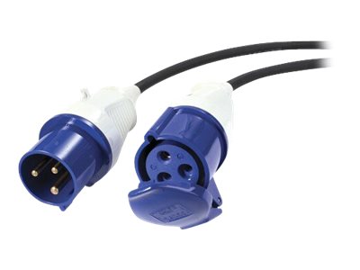 APC Modular IT Power Distribution Cable Extender - Power extension cable - IEC 60309 16A (M) to IEC 60309 16A (F) - AC 230 V - 12 m - for P/N: SY16K48H-PDNB, SY32K48H-PDNB, SY48K48H-PDNB, SY64K96H-NB, SY96K160H-NB, SY96K96H-NB