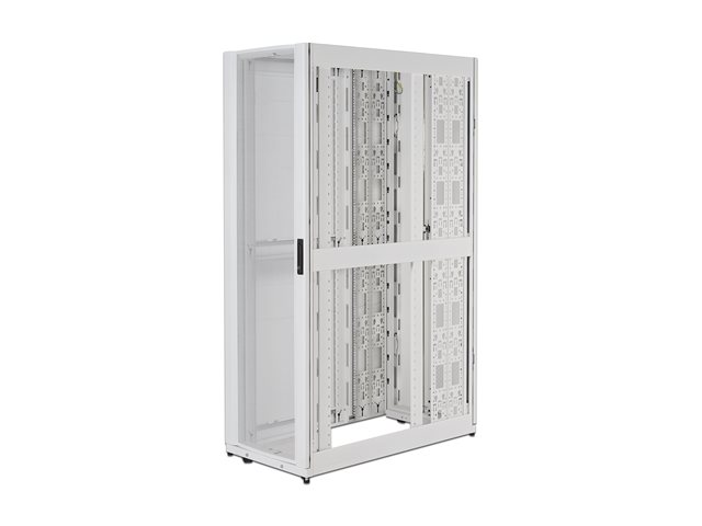 APC NetShelter SX - Rack cabinet - white - 48U - 19" - TAA Compliant