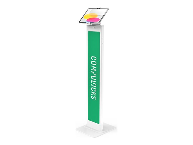 Compulocks Universal Tablet Cling Brandable Floor Stand stand - for tablet - white