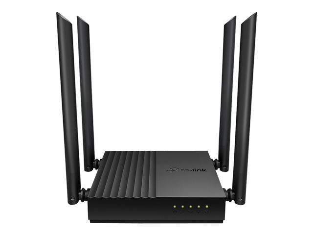 TP-Link Archer C64 V1 - Wireless router - 4-port switch - 1GbE - Wi-Fi 5 - Dual Band