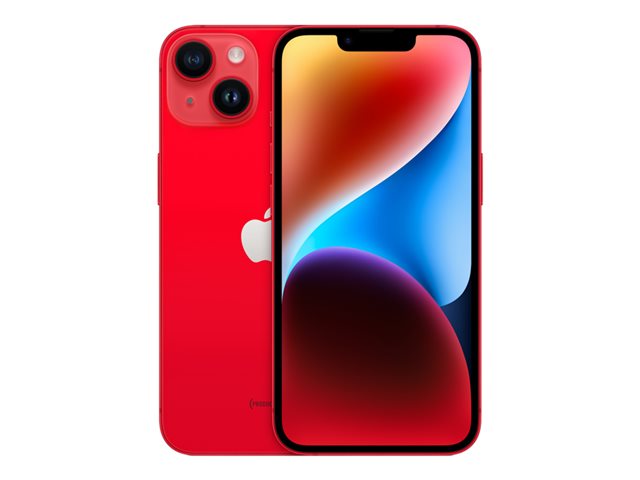Apple iPhone 14 - (PRODUCT) RED - red - 5G smartphone - 128 GB - GSM