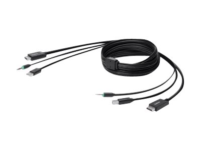 Belkin Secure KVM Cable Kit - keyboard / video / mouse (KVM) cable - 1.83 m