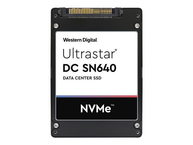 WD Ultrastar DC SN640 WUS4CB096D7P3E3 - SSD - 960 GB - U.2 PCIe 3.1 x4 (NVMe)
