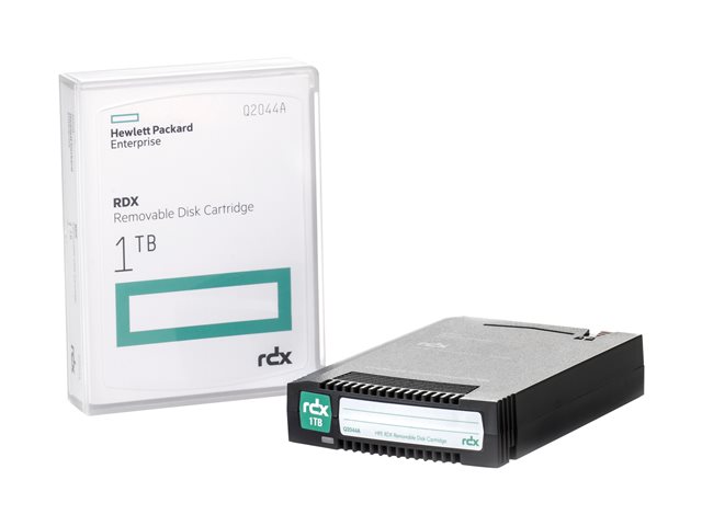 HPE RDX - RDX cartridge x 1 - 1 TB - storage media