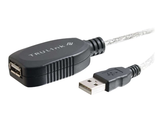 C2G TruLink USB 2.0 Active Extension Cable - USB extension cable - USB to USB - 12 m