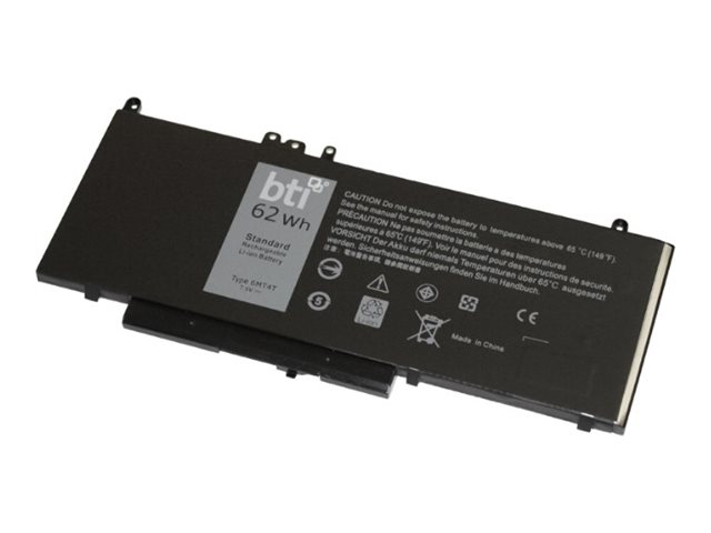 BTI ALT TO DELL BATTERY E5570 E 4 CELL 62WHR OEM:7V69Y