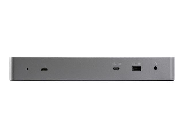 StarTech.com Thunderbolt 3 Dock with USB-C Host Compatibility, Dual 4K 60Hz DisplayPort 1.4 or Dual HDMI 2.0 Monitors, Single 8K, TB3/USB-C Laptop Docking Station, 96W PD, 5x USB, 10Gbps - 96W Power Delivery (TB3CDK2DHUE) - Docking station - USB-C 3.2 Gen