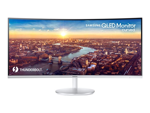 Samsung C34J791WTP - CJ79 Series - QLED monitor - curved - 34"