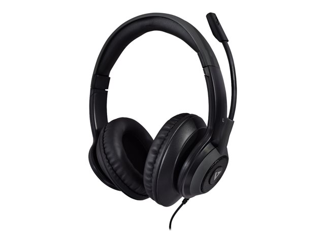DELUXE USB HEADSET W/MIC ON CABLE CONTROL 1.8M CABLE IN DEL