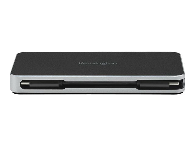 Kensington UH1460P USB-C 5Gbps Dual 4K Driverless Mobile Dock - docking station - USB-C / USB4 / Thunderbolt 3 / Thunderbolt 4 - 2 x HDMI - 1GbE, 2.5GbE