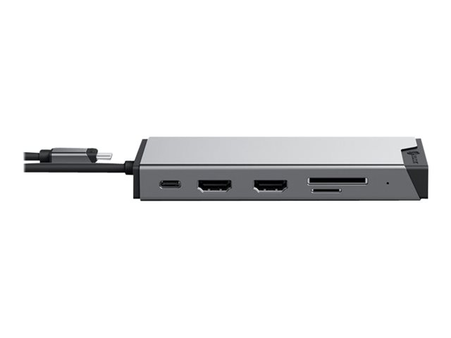 ALOGIC DV3 - mini-dock - USB-C - 2 x HDMI, VGA - 1GbE