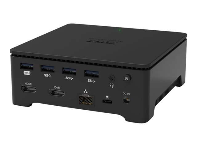 PORT connect USB-C & USB-A 2X2K UNIVERSAL OFFICE - docking station - USB-C 3.1 Gen 2 - 2 x HDMI - 1GbE