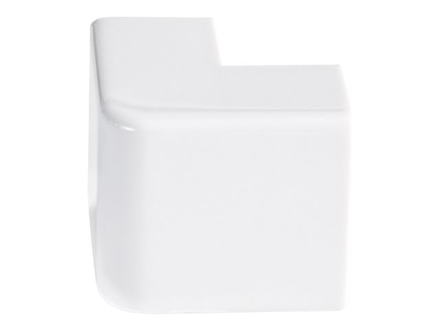 StarTech.com 20 Pack Cable Raceway Outside Corner Connectors for CBMWWD1911, Cable Management Accessories, Channel Raceway Fitting, Wiring Duct 90 Degree Outside Elbow, Plastic, UL Listed - ABS Plastic, UL94 HB (CBMWWD1911O) - cable raceway outside corner