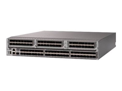 Cisco MDS 9396T - switch - 96 ports - Managed - rack-mountable - with 16 x 32 Gbps Fibre Channel SW SFP+, LC