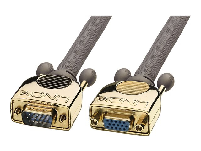 Lindy Premium Gold - VGA extension cable - 15 m