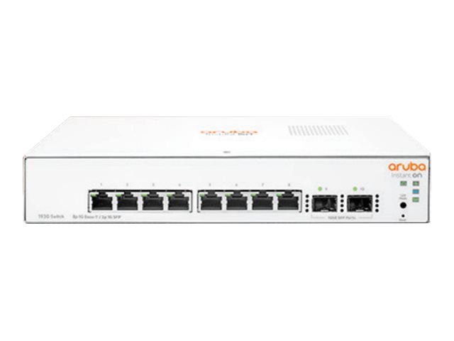 HPE Aruba Instant On 1930 8G 2SFP Switch - switch - 10 ports - Managed