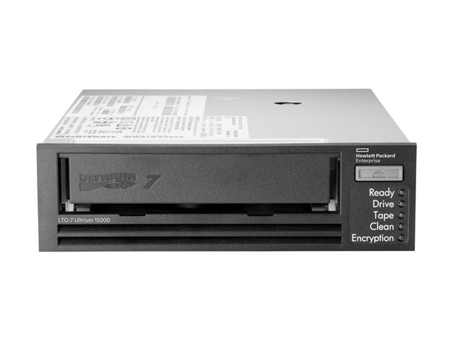 HPE StoreEver LTO-7 Ultrium 15000 TAA - Tape drive - LTO Ultrium (6 TB / 15 TB) - Ultrium 7 - SAS-2 - internal - 5.25" - encryption