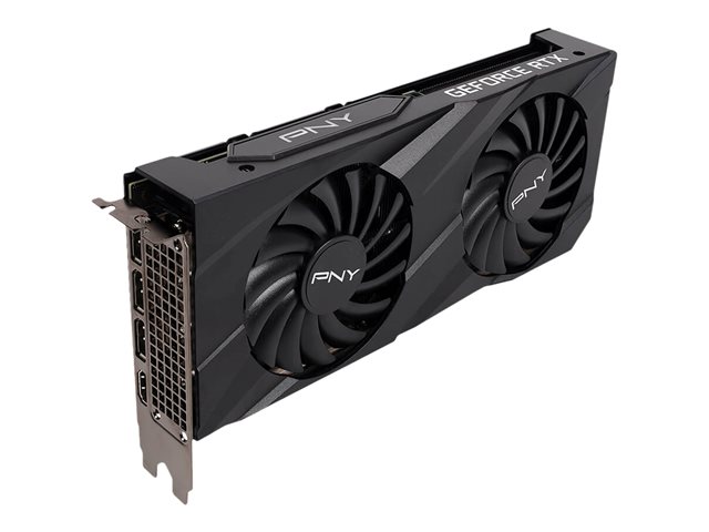 PNY GeForce RTX 3060 8GB - VERTO Dual Fan Edition - graphics card - GF RTX 3060 - 8 GB GDDR6 - PCIe 4.0 x16 - HDMI, 3 x DisplayPort