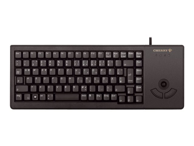 CHERRY G84-5400 XS Trackball Keyboard - keyboard - UK - black Input Device
