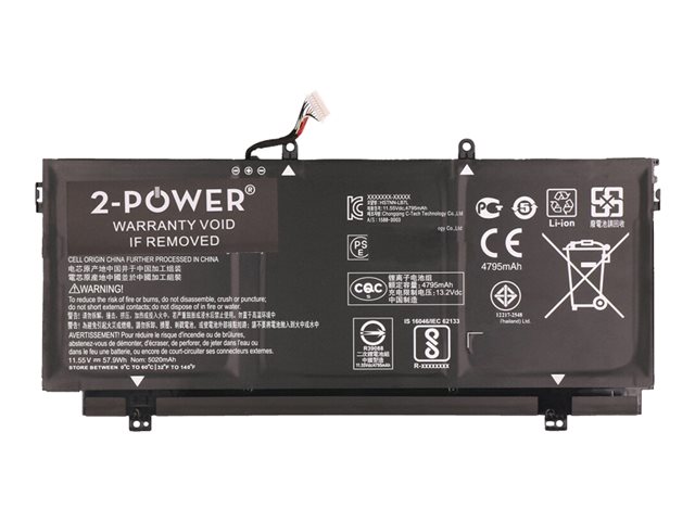 2-Power - laptop battery - Li-pol - 5020 mAh - 57 Wh