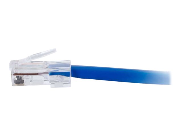 C2G Cat5e Booted Unshielded (UTP) Network Patch Cable - patch cable - 30 cm - blue