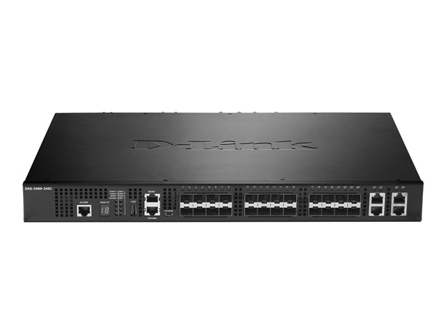 D-Link DXS 3400-24SC - switch - 24 ports - Managed - rack-mountable